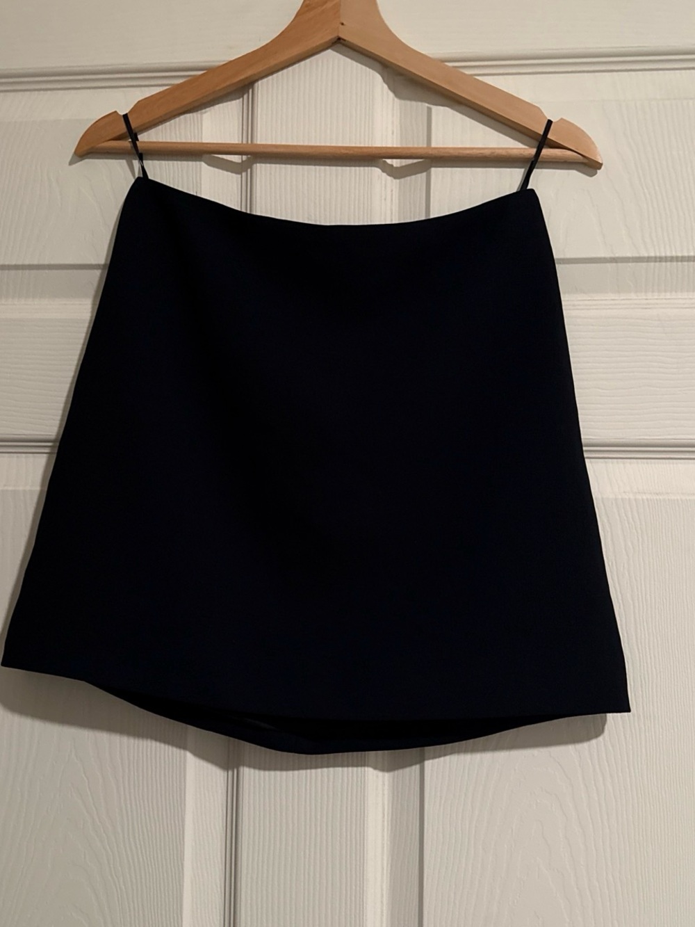 Wilfred Black Mini Skirt - Clean A-Line Silhouette